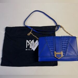 *NWT Milly Whitney Studio Clutch French Blue Bag
